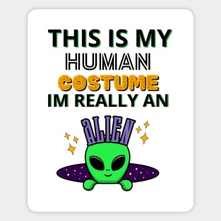 This Is My Human Costume Magnet